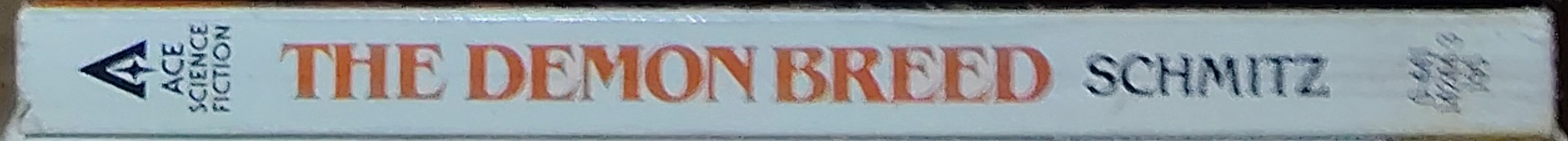 James Schmitz  THE DEMON BREED spine of book image