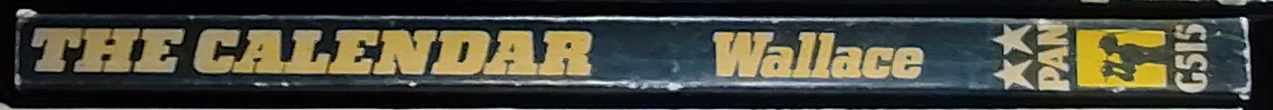 Edgar Wallace  THE CALENDAR spine of book image