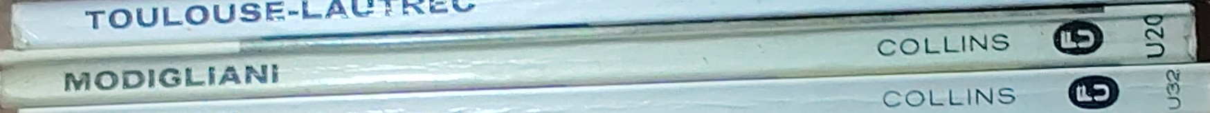 MODIGLIANI  spine of book image