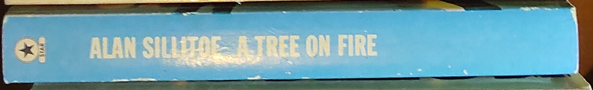 Alan Sillitoe  A TREE ON FIRE spine of book image