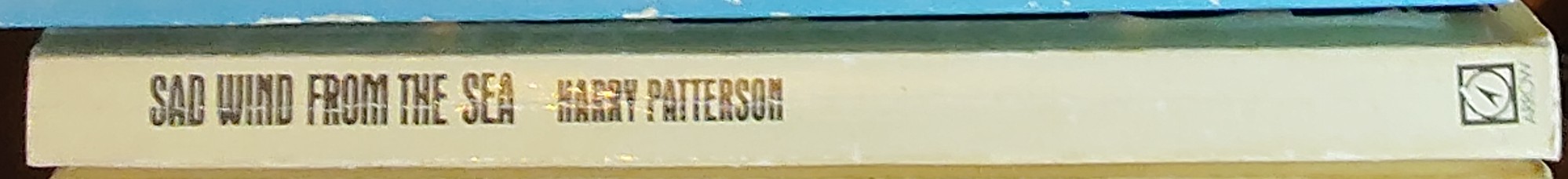 Harry Patterson  SAD WIND FROM THE SEA spine of book image