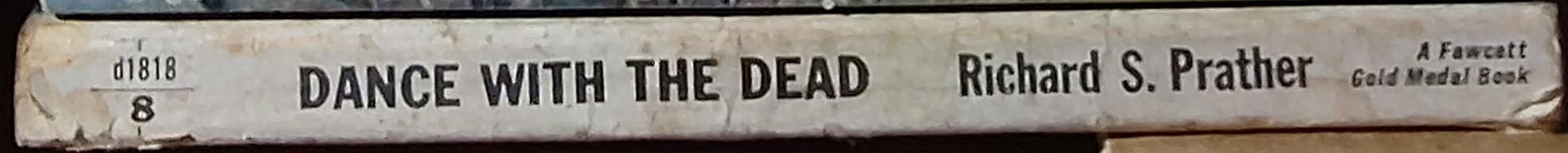 Richard S. Prather  DANCE WITH THE DEAD spine of book image