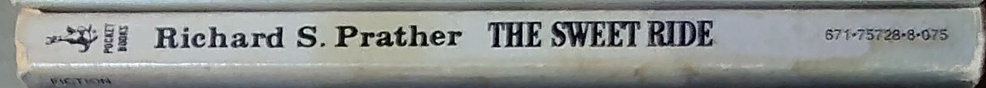 Richard S. Prather  THE SWEET RIDE spine of book image