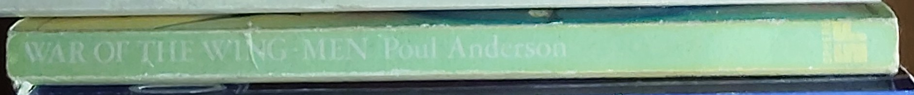 Poul Anderson  WAR OF THE WING-MEN spine of book image