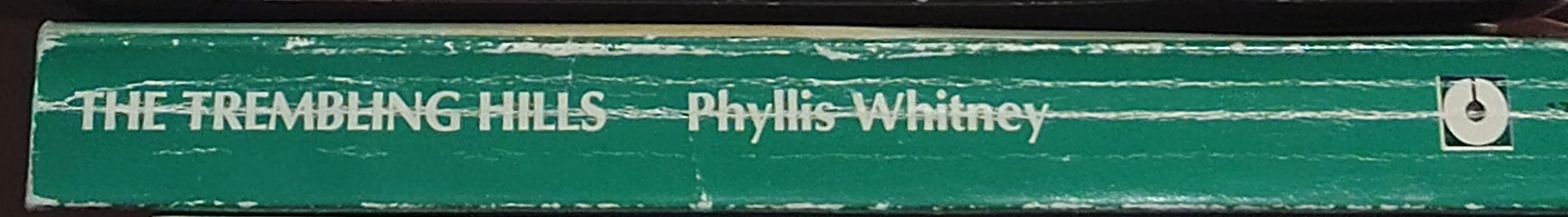 Phyllis Whitney  THE TREMBLING HILLS spine of book image
