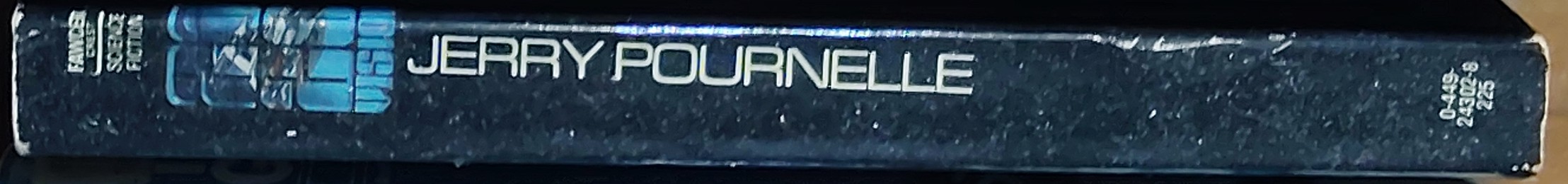 Jerry Pournelle (edits) 20-20 VISION (Eight prophetic tales) spine of book image