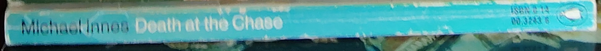 Michael Innes  DEATH AT THE CHASE spine of book image