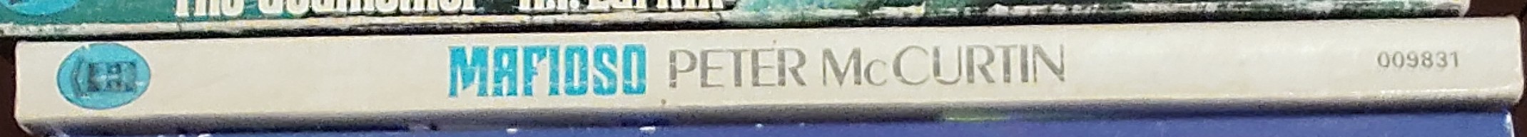 Peter McCurtin  MAFIOSO spine of book image