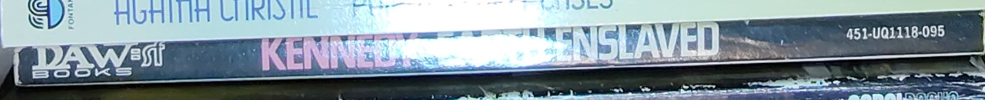 Gregory Kern  EARTH ENSLAVED spine of book image