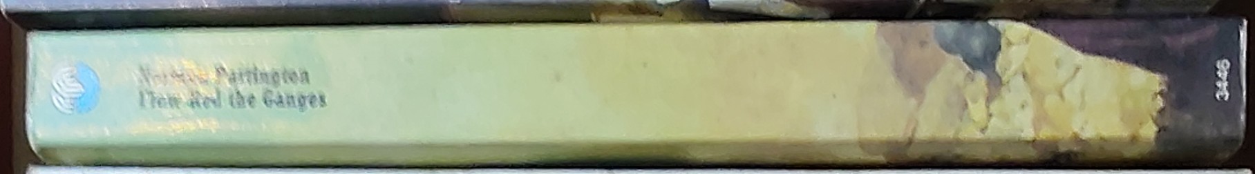 Norman Partington  FLOW RED THE GANGES spine of book image