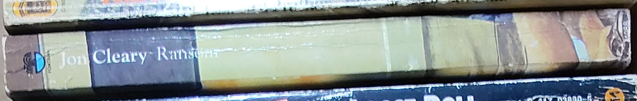 Jon Cleary  RANSOM spine of book image