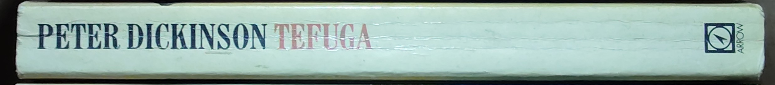 Peter Dickinson  TEFUGA spine of book image