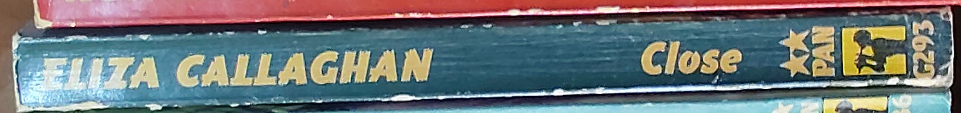 Robert S. Close  ELIZA CALLAGHAN spine of book image