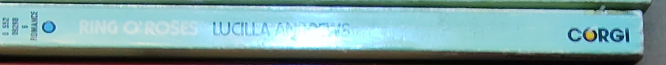 Lucilla Andrews  RING O' ROSES spine of book image
