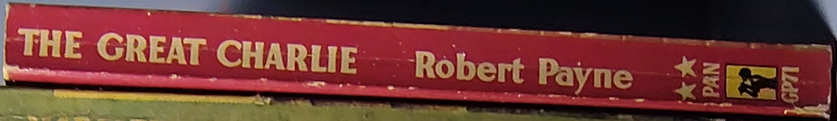 Robert Payne  THE GREAT CHARLIE spine of book image