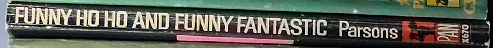 Denys Parsons  FUNNY HO HO and FUNNY FANTASTIC spine of book image