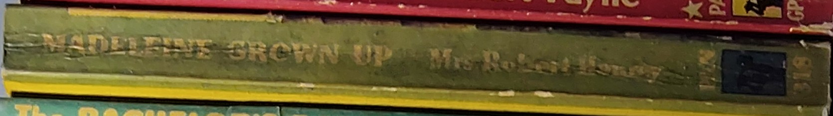 Mrs Robert Henrey  MADELEINE GROWN UP spine of book image