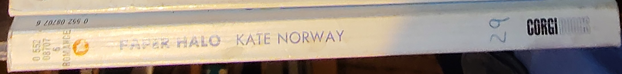 Kate Norway  PAPER HALO spine of book image