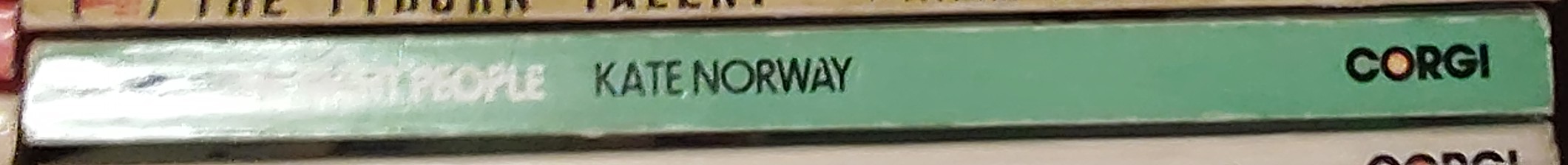 Kate Norway  THE NIGHT PEOPLE spine of book image