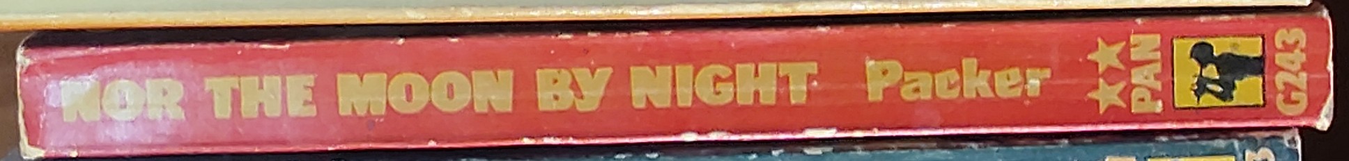 Joy Packer  NOR THE MOON BY NIGHT spine of book image