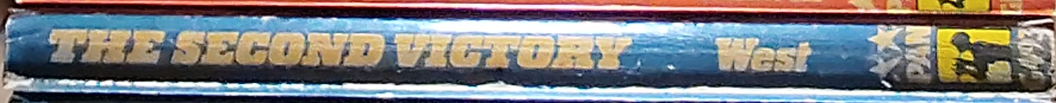 Morris West  THE SECOND VICTORY spine of book image
