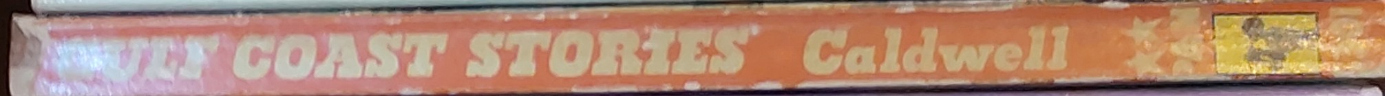 Erskine Caldwell  GULF COAST STORIES spine of book image