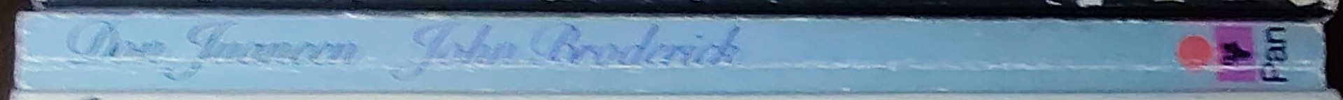 John Broderick  DON JUANEEN spine of book image