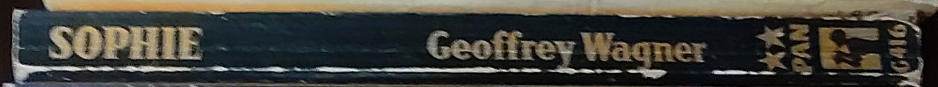Geoffrey Wagner  SOPHIE spine of book image