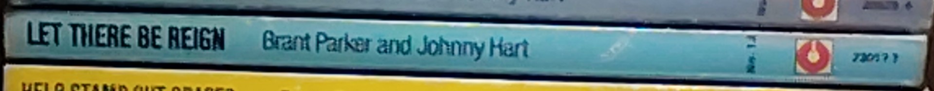 Johnny Hart  LET THERE BE REIGN spine of book image