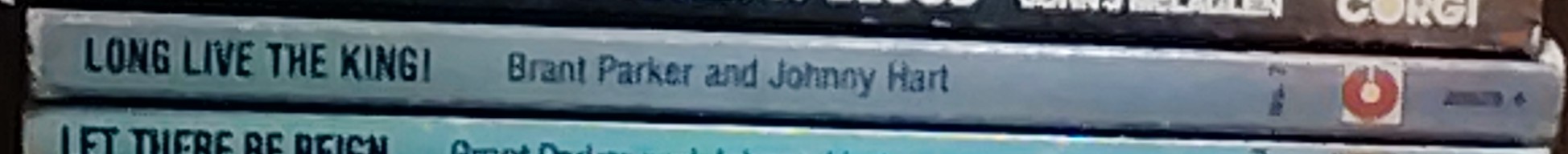 Johnny Hart  LONG LIVE THE KING! spine of book image