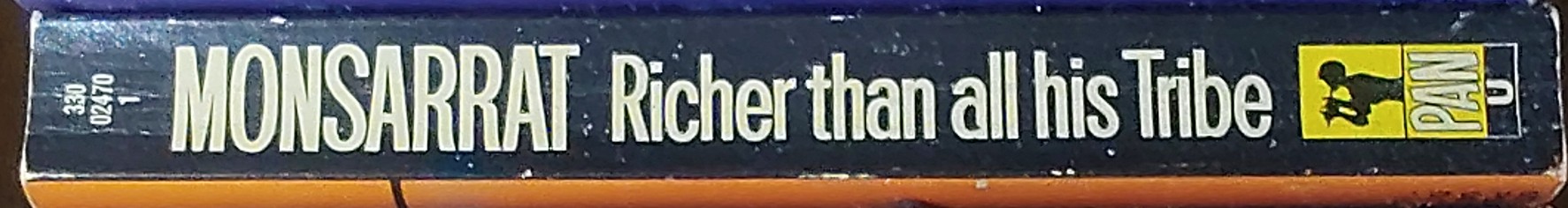 Nicholas Monsarrat  RICHER THAN ALL HIS TRIBE spine of book image