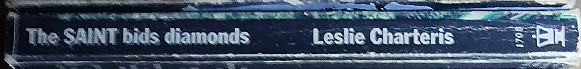 Leslie Charteris  THE SAINT BIDS DIAMONDS spine of book image