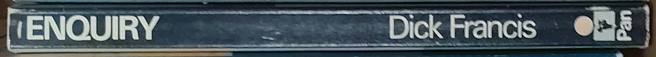 Dick Francis  ENQUIRY spine of book image