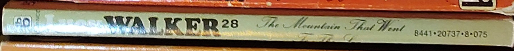 Lucy Walker  THE MOUNTAIN THAT WENT TO THE SEA spine of book image