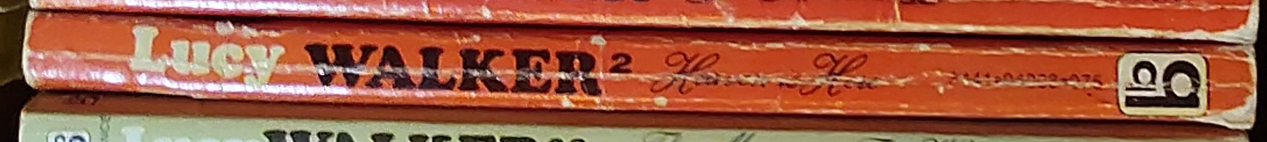 Lucy Walker  HEAVEN IS HERE spine of book image