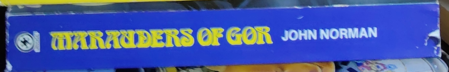 John Norman  MARAUDERS OF GOR spine of book image