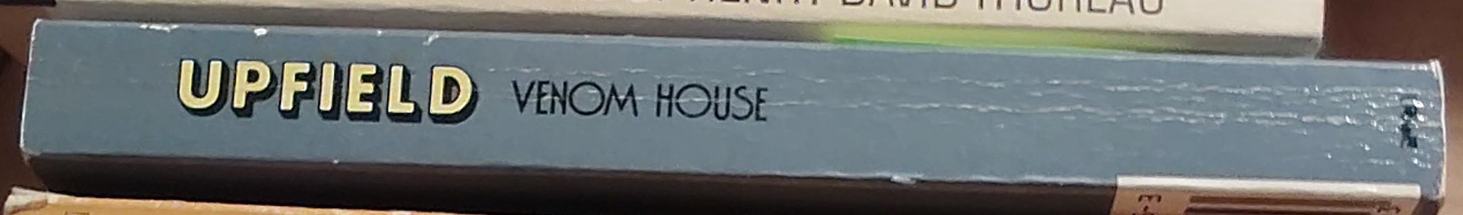 Arthur Upfield  VENOM HOUSE spine of book image