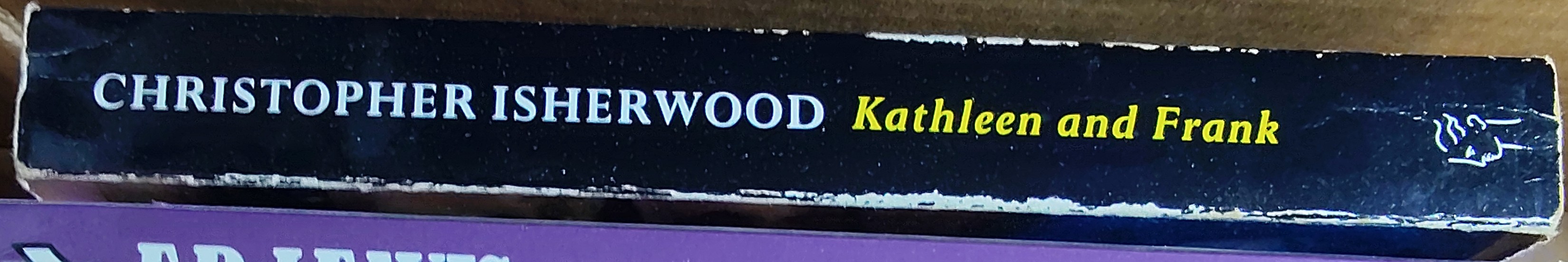 Christopher Isherwood  KATHLEEN AND FRANK (Autobiographical) spine of book image