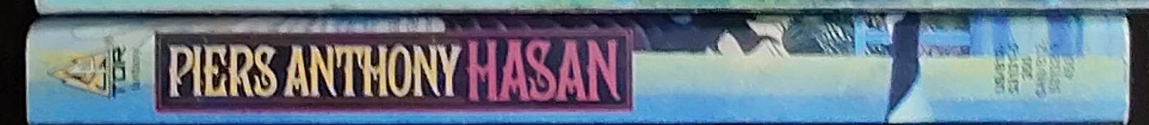 Piers Anthony  HASAN spine of book image