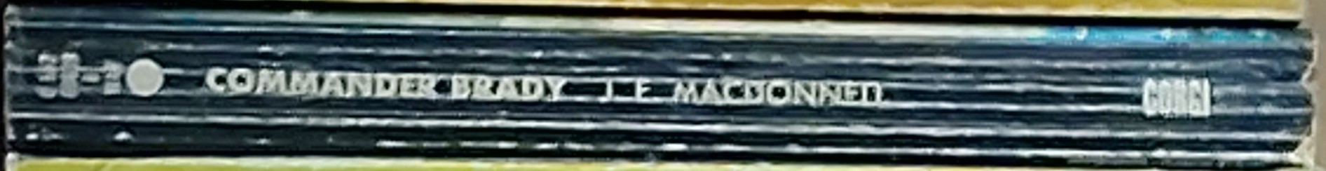 J.E. Macdonnell  COMMANDER BRADY spine of book image