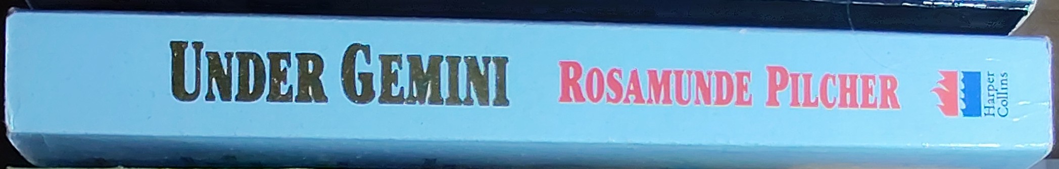 Rosamunde Pilcher  UNDER GEMINI spine of book image