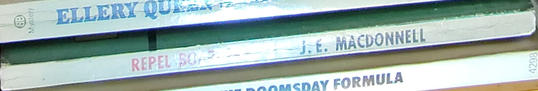 J.E. Macdonnell  REPEL BOARDERS spine of book image