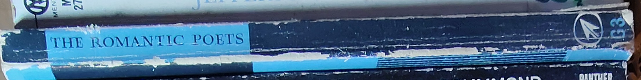 Graham Hough  THE ROMANTIC POETS spine of book image