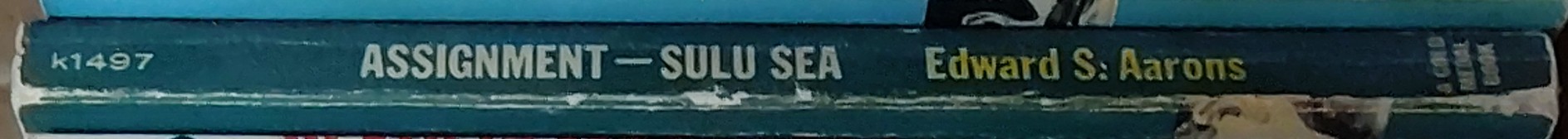 Edward S. Aarons  ASSIGNMENT SULU SEA spine of book image