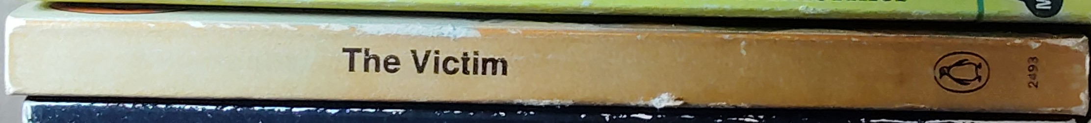 Saul Bellow  THE VICTIM spine of book image