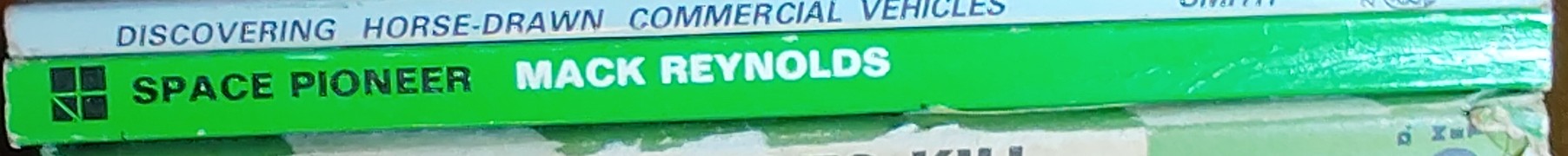 Mack Reynolds  SPACE PIONEER spine of book image