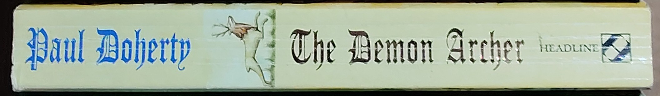 Paul Doherty  THE DEMON ARCHER spine of book image
