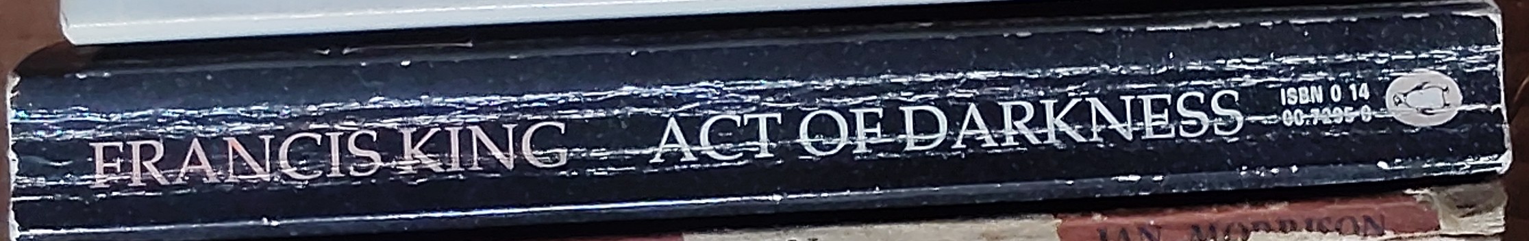 Francis King  ACT OF DARKNESS spine of book image