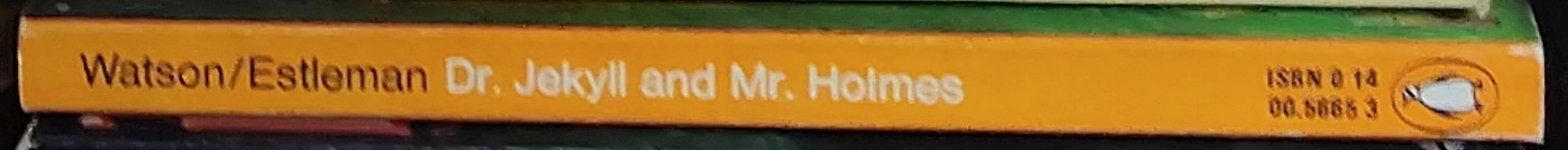 Loren D. Estleman (edits) DR.JEKYLL AND MR.HOLMES spine of book image