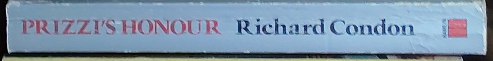 Richard Condon  PRIZZI'S HONOUR spine of book image